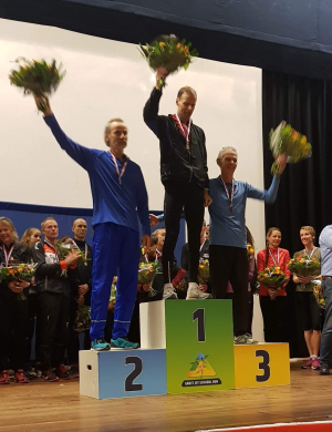 Henri op het podium